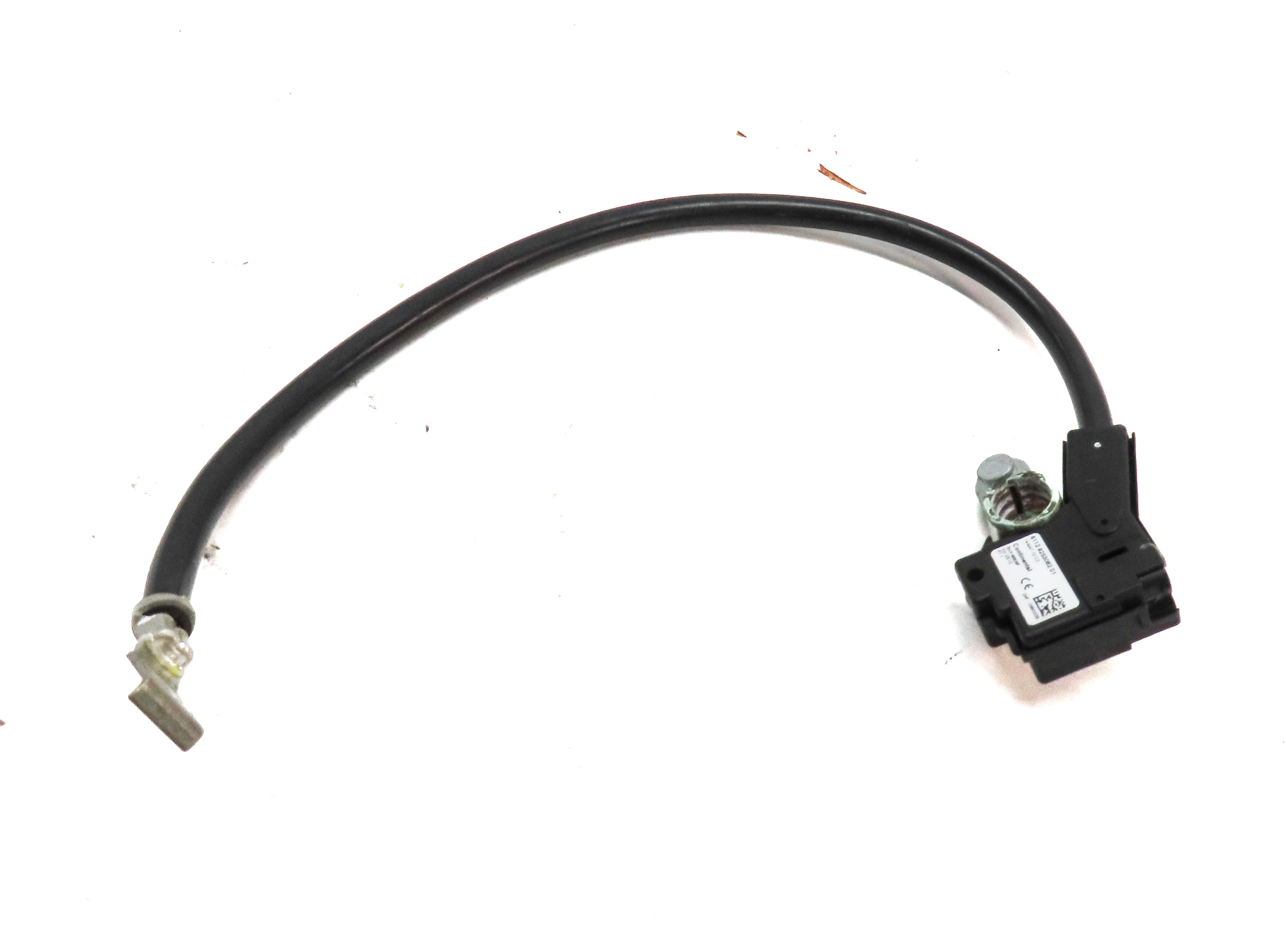 2012 BMW X3 F25 NEGATIVE BATTERY CABLE w/ INTELLIGENT BATTERY SYSTEM IBS MODULE — exact item pictured